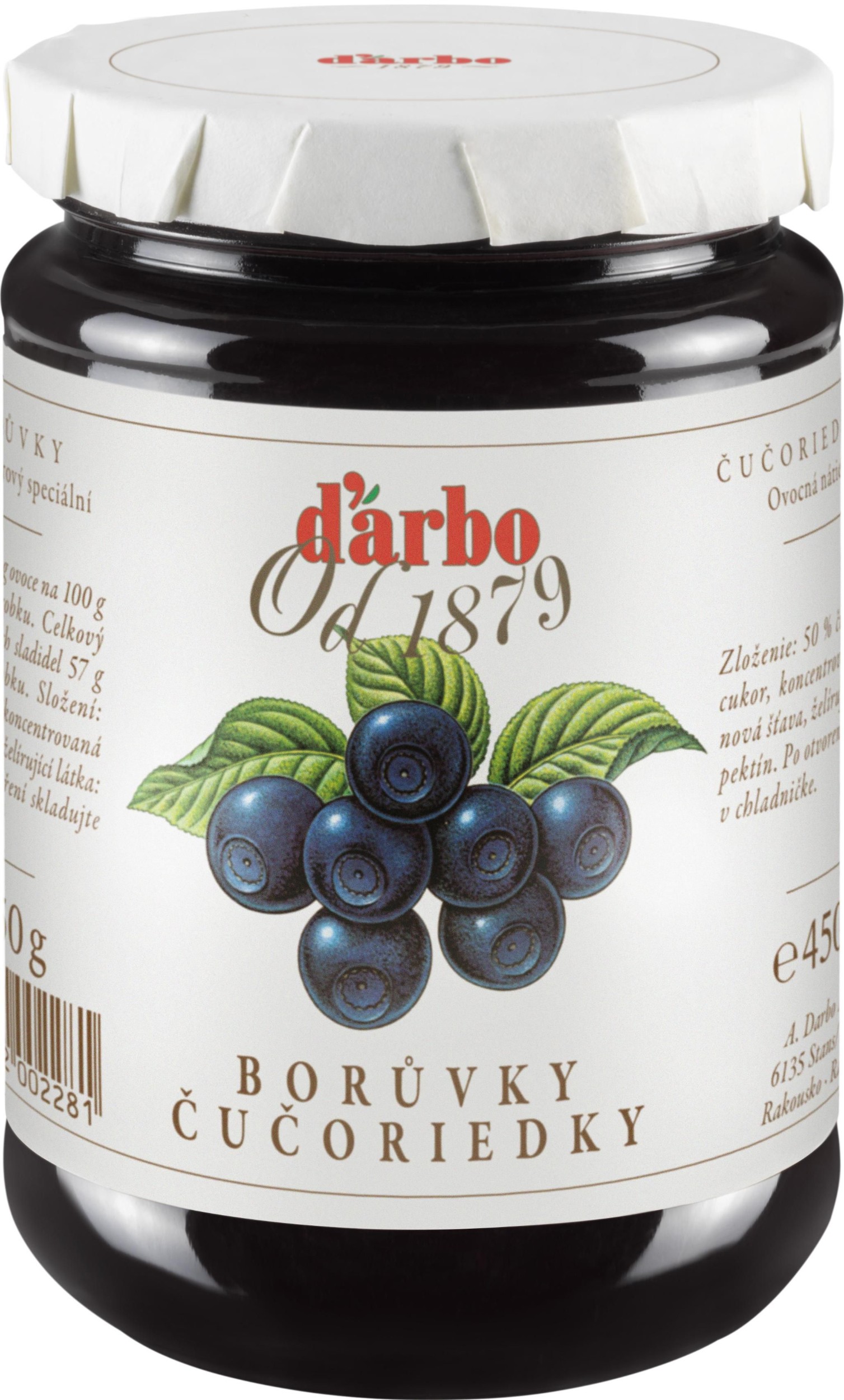Darbo Borůvky 450 g