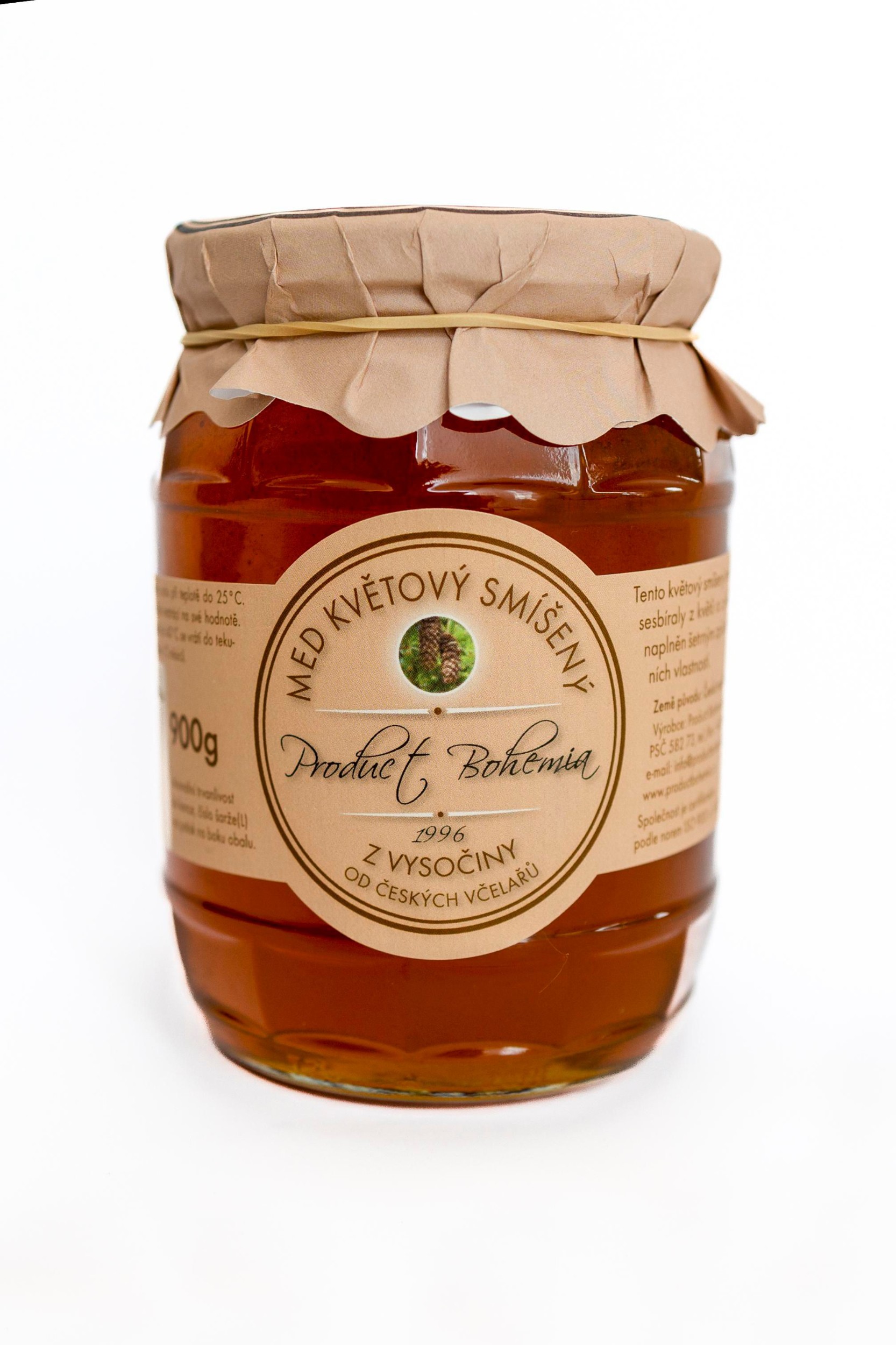 Product Bohemia Med květový smíšený z Vysočiny retro design 650 g