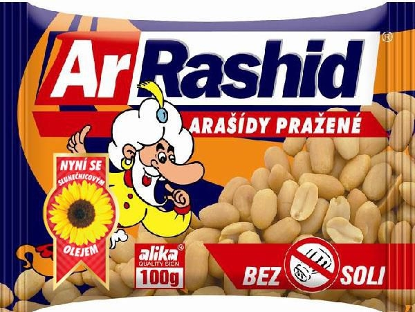 ArR Arašídy pražené nesolené 100 g