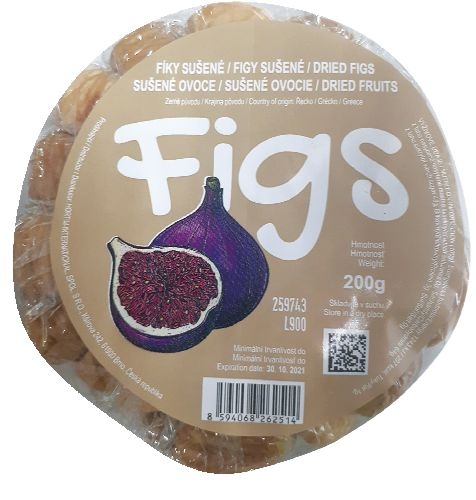Fíky sušené kolečko 200 g