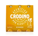 Crodino Biondo Soft Drink 0% 3x0,175l