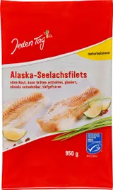 Jeden Tag Filety z tresky aljašské mražené 950g