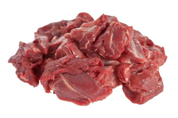 Srnčí maso na guláš mražené 800g