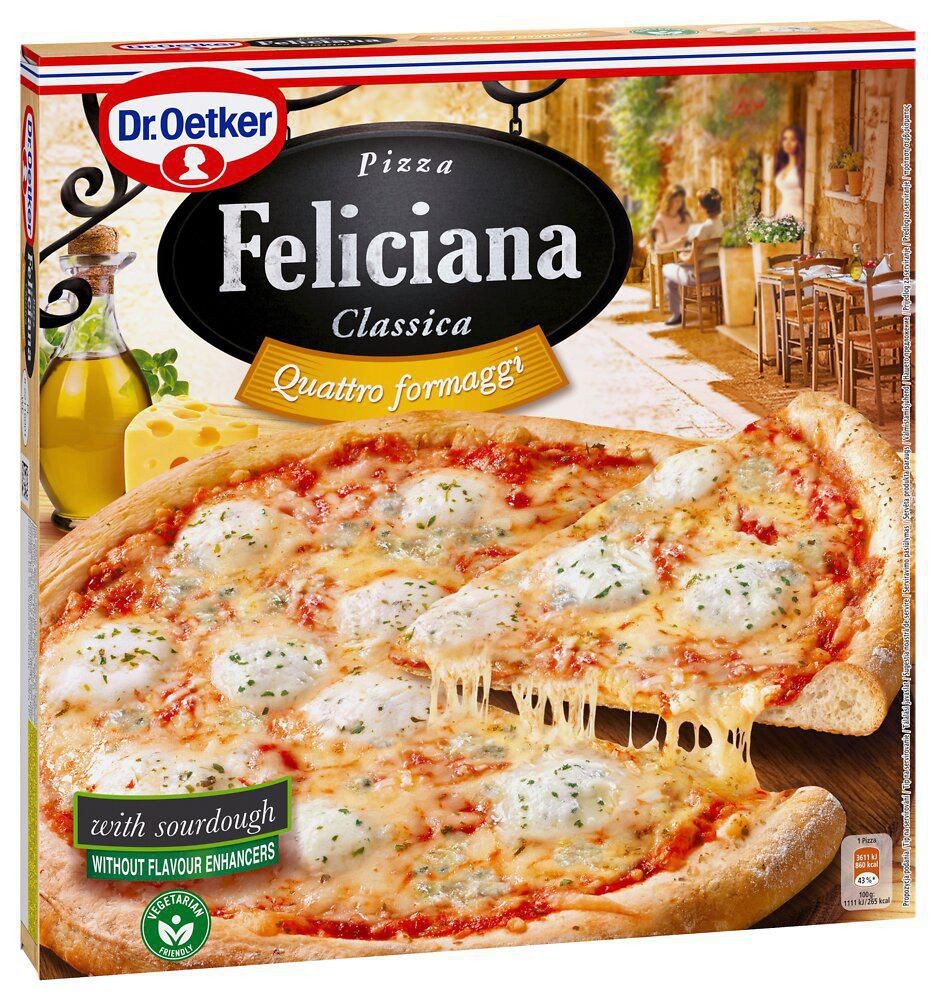 Dr. Oetker Feliciana Quattro Formaggi mražená 325g