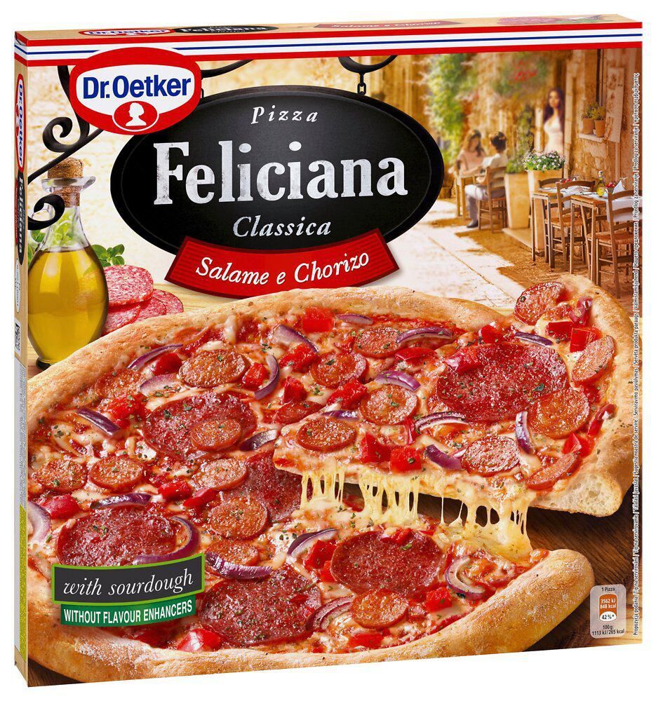 Dr. Oetker Feliciana Salame e Chorizo mražená 320g