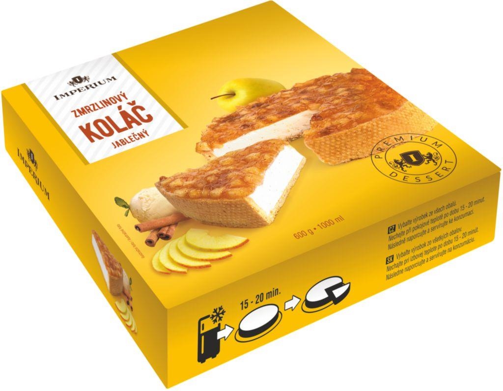 Imperium Zmrzlinový koláč jablečný mražený 600 g