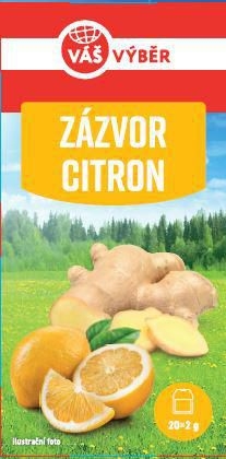 Váš Výběr Ovocný Čaj Zázvor, Citron 40g