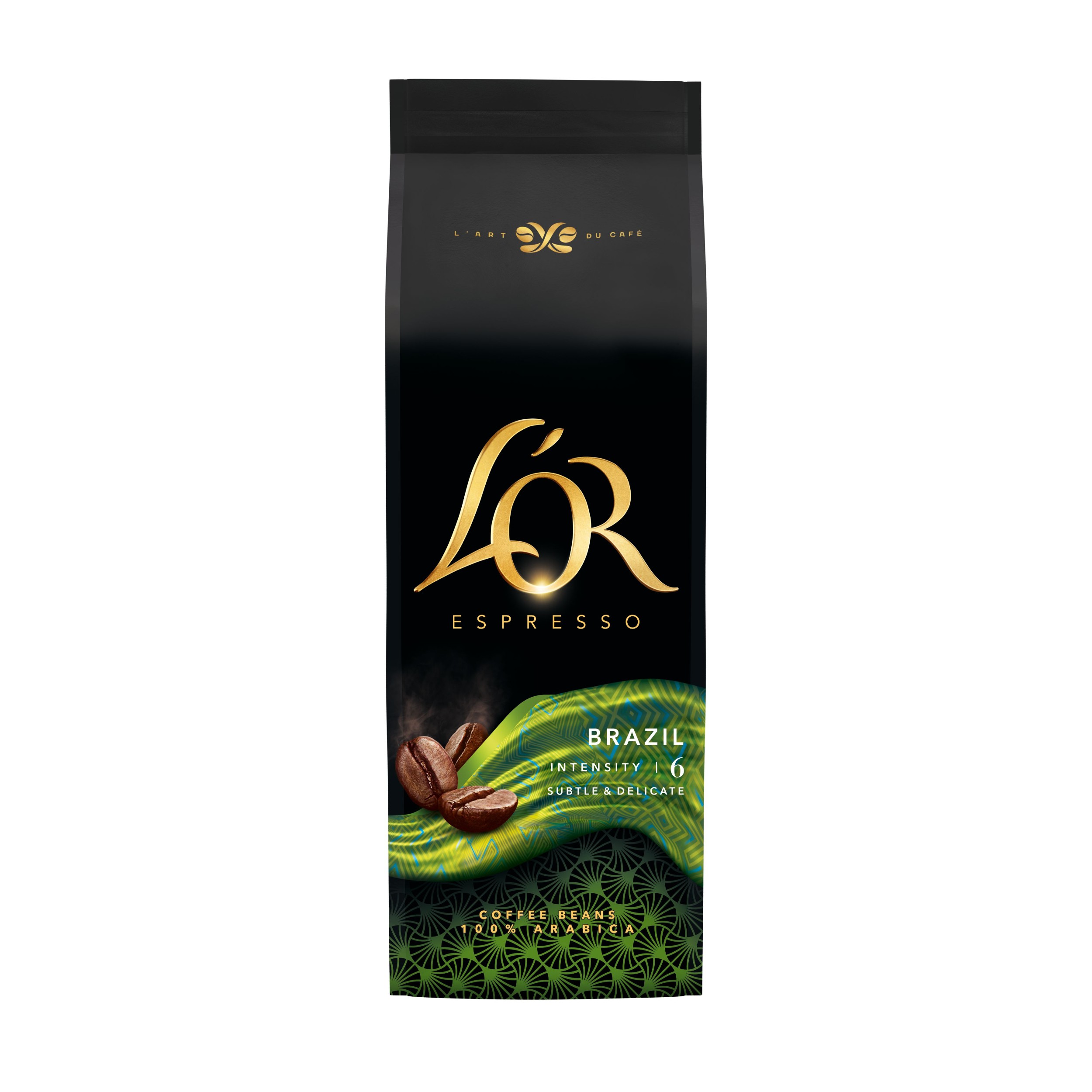 L'OR Brazil Espresso Zrnková káva 500g