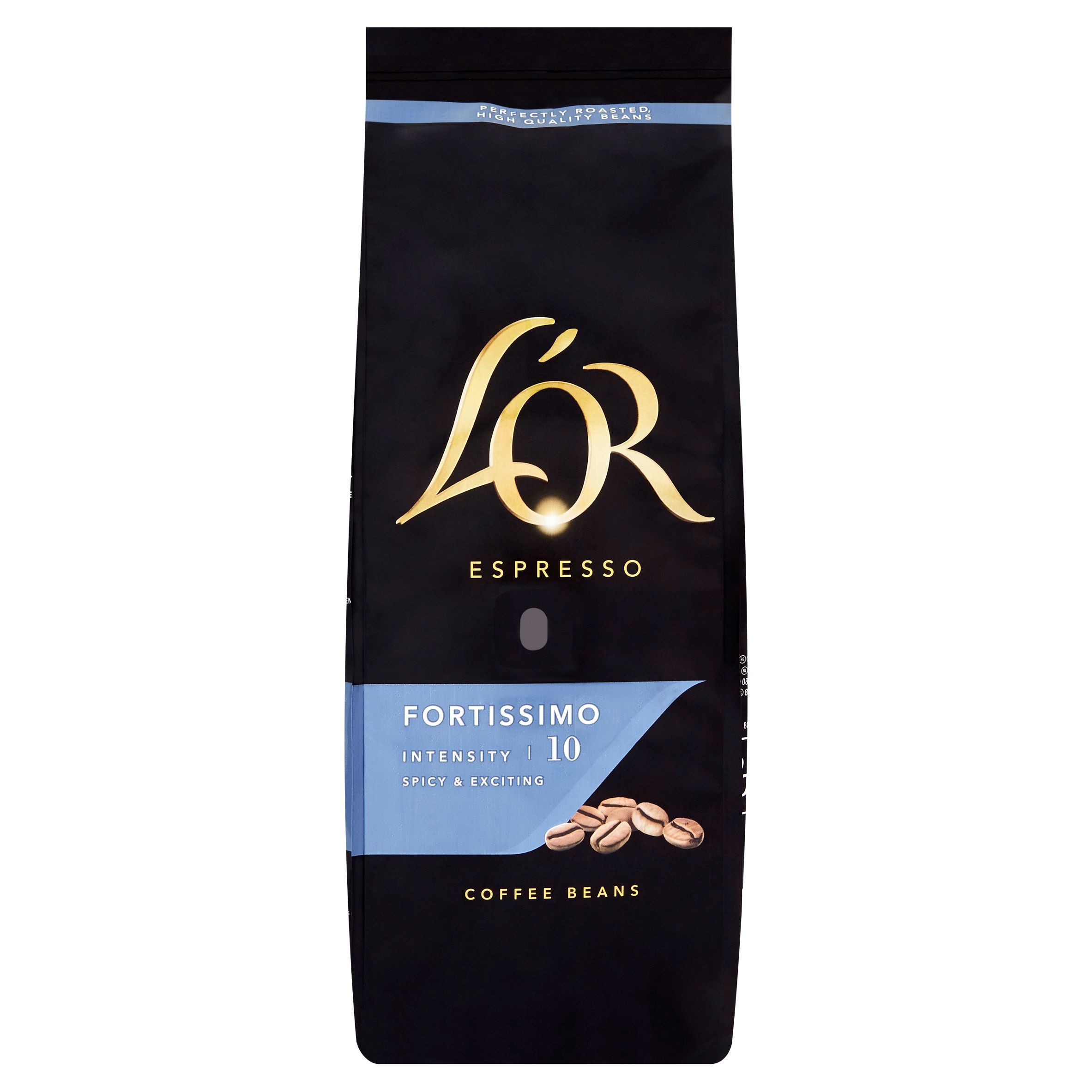 L'OR Espresso Fortissimo káva pražená zrnková 500 g