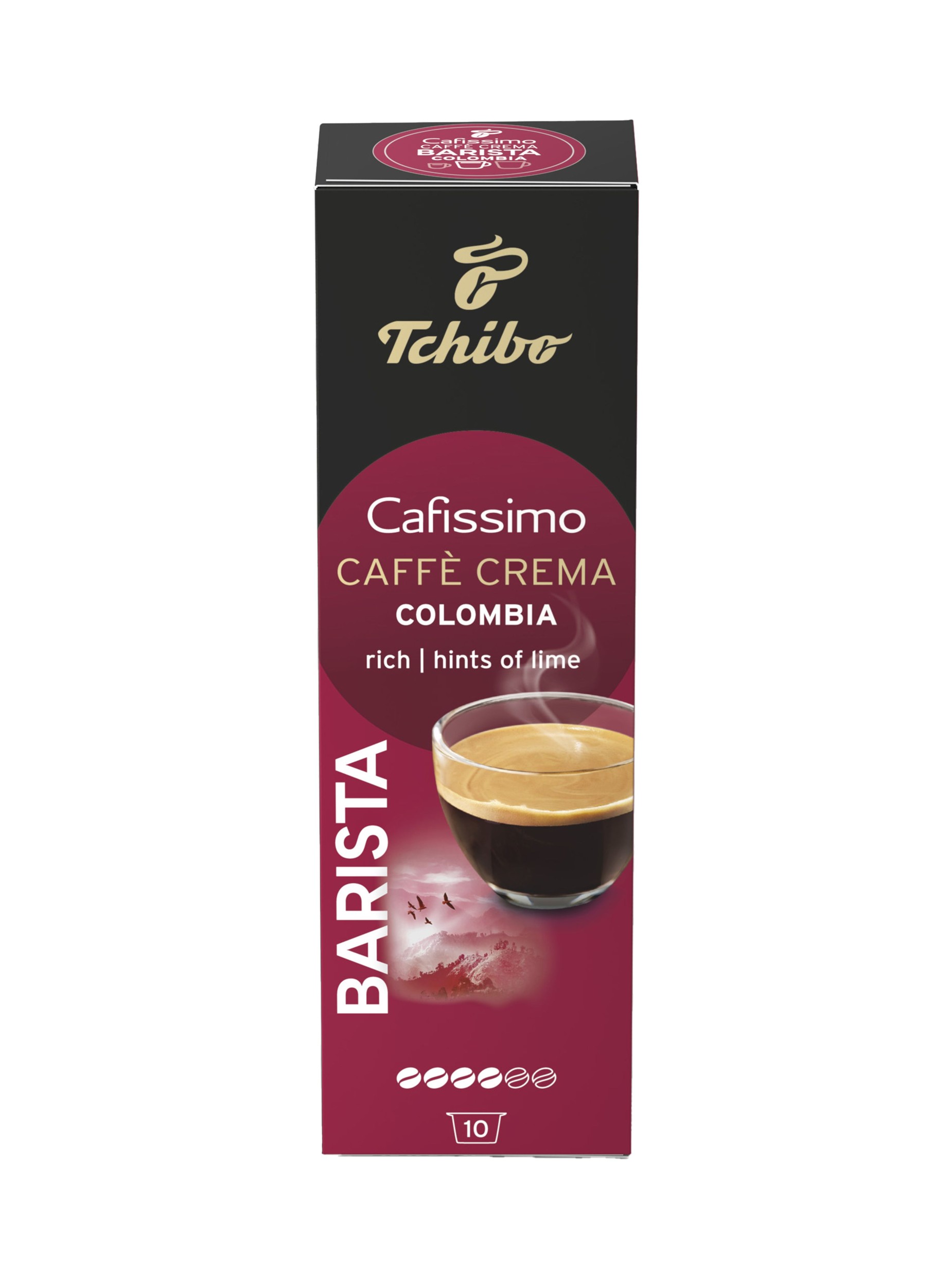 Tchibo Cafissimo Barista Caffé Crema Colombia 78g