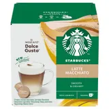 Starbucks Latte Macchiato by Nescafé Dolce Gusto Kávové kapsle 12 ks