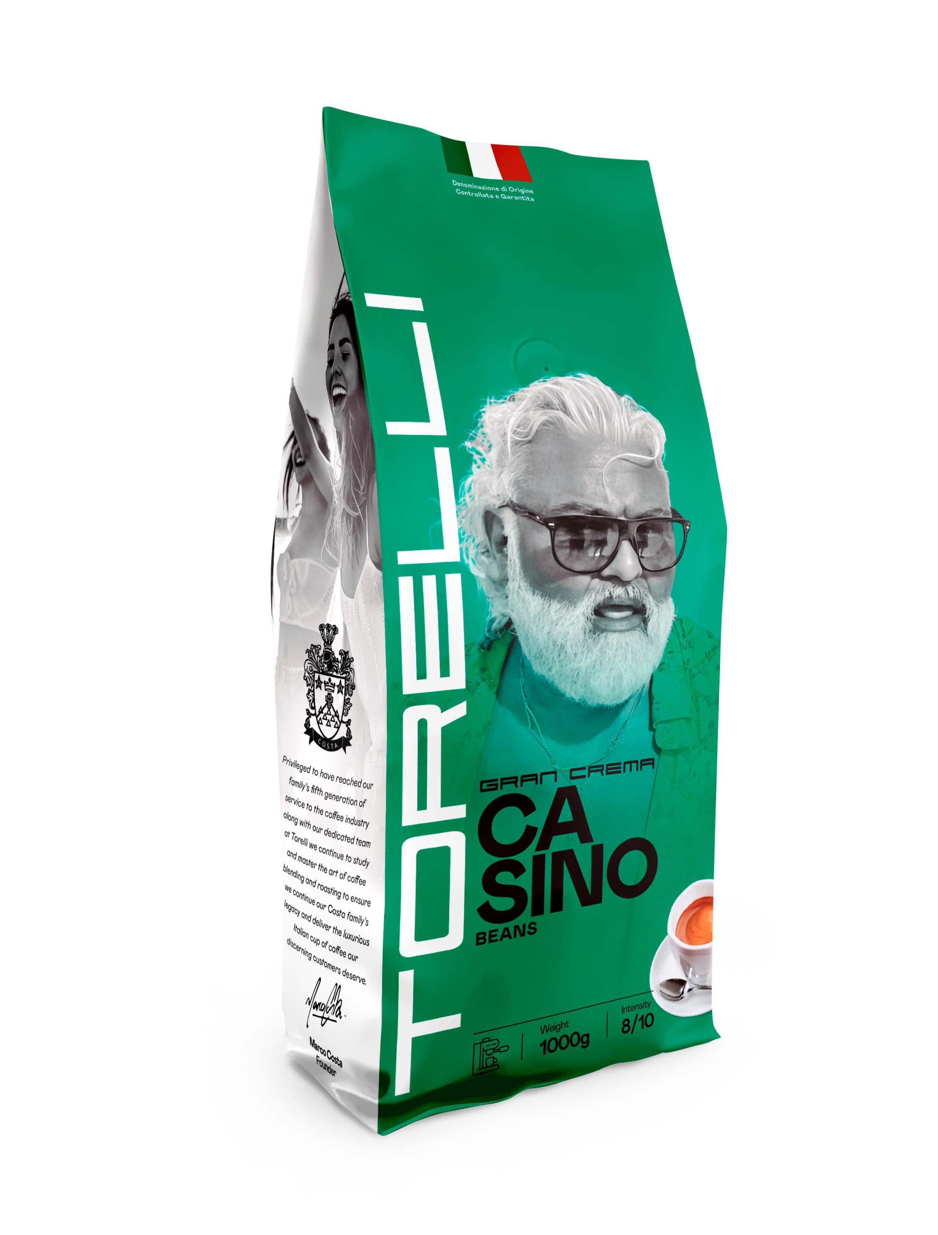 Torelli Casino Zrnková káva 1kg