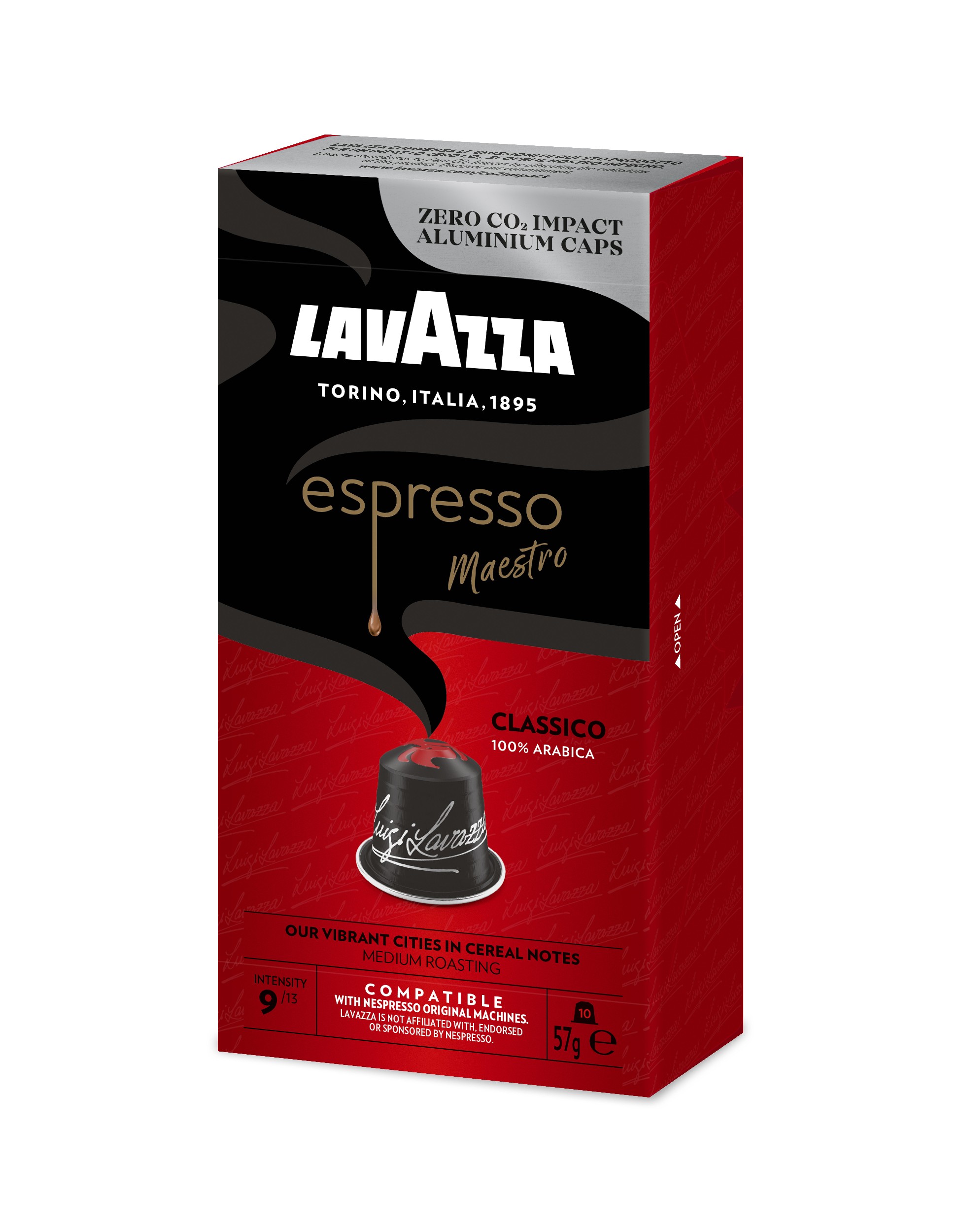 Lavazza Classico Nespresso hliníkové kapsle 10ks 57g