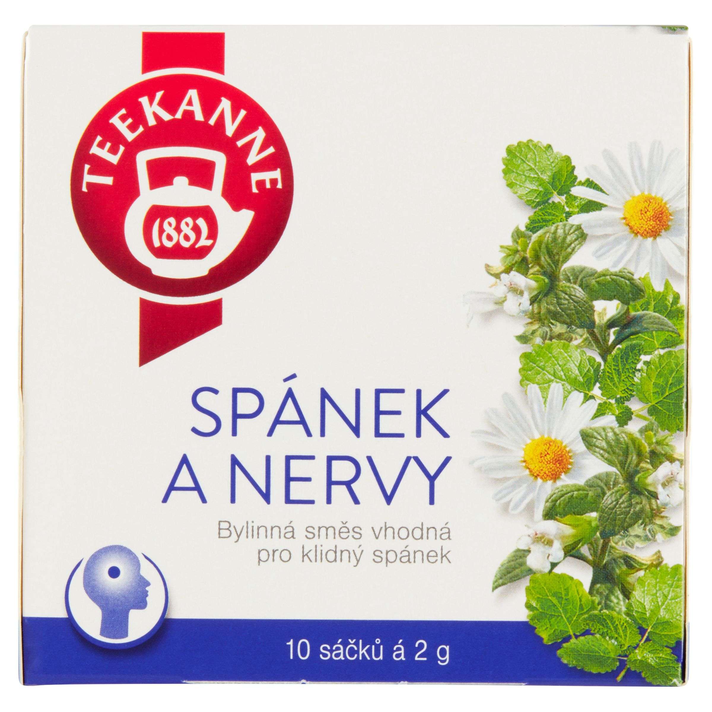 Teekanne Spánek a nervy, bylinná směs 10x2 g