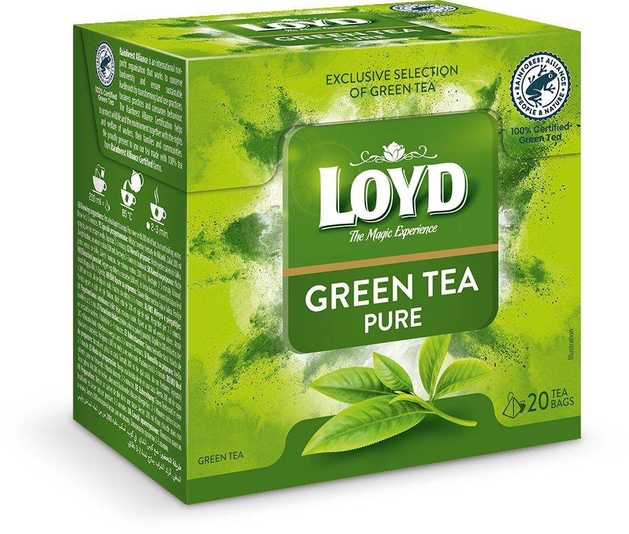 Loyd pyramida Green Pure 20x1,7g