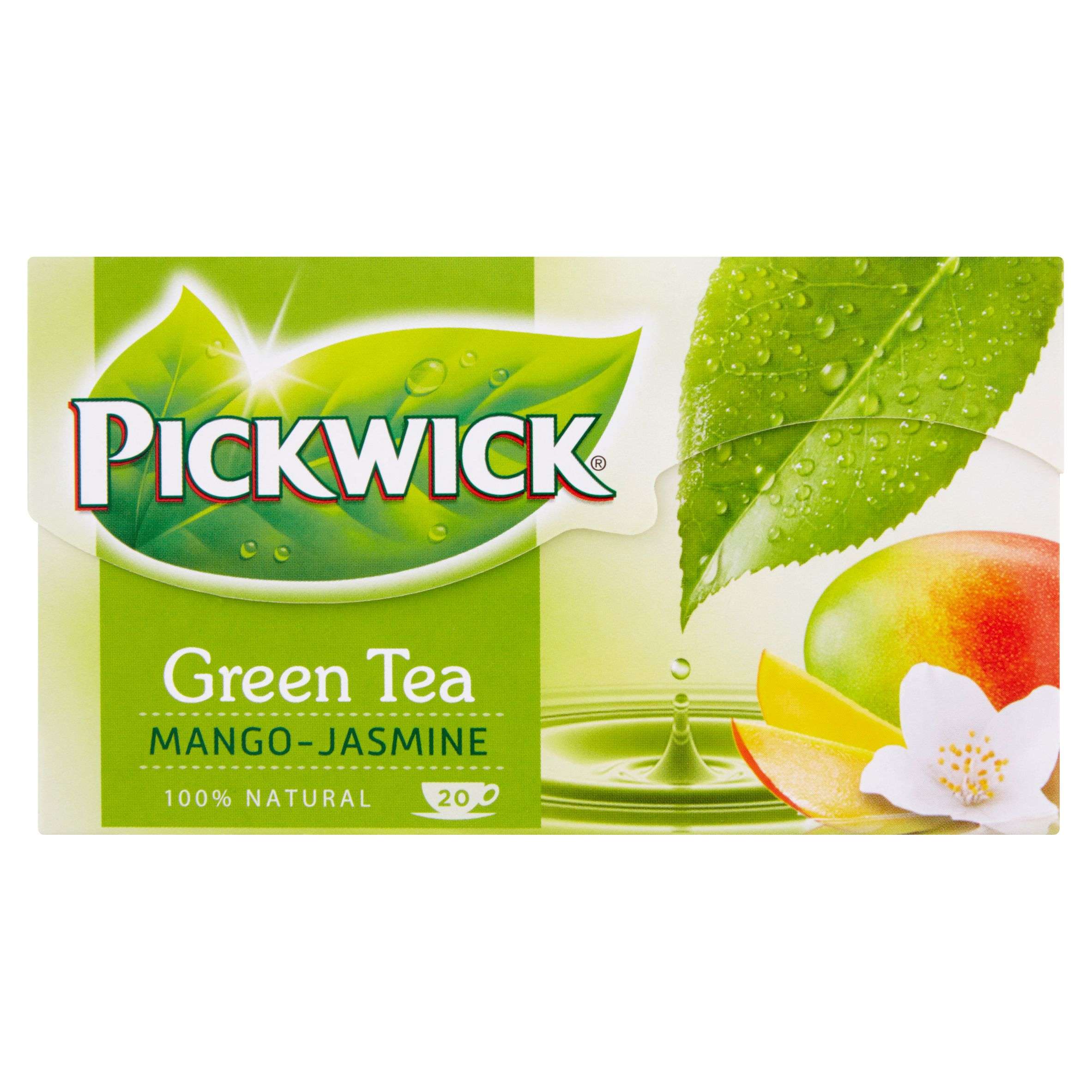 Pickwick Zelený čaj mango a jasmín 20x1,5 g
