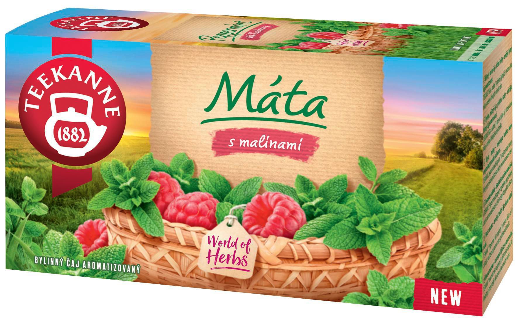 TEEKANNE Máta s malinami