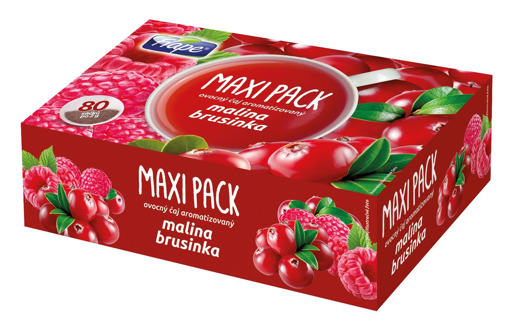 Frape ovocný čaj malina, brusinka 160g