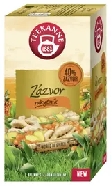 Teekanne Zázvor rakytník, World of Ginger, bylinný čaj 20 sáčků 35g