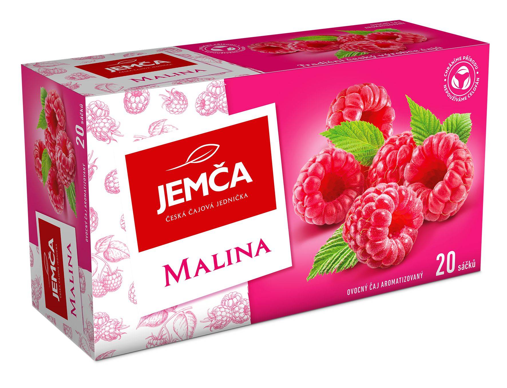 Jemča Malina 20x2 g