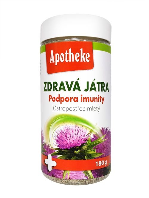 Apotheke Čaj Zdravá játra Ostropestřec mletý 180g