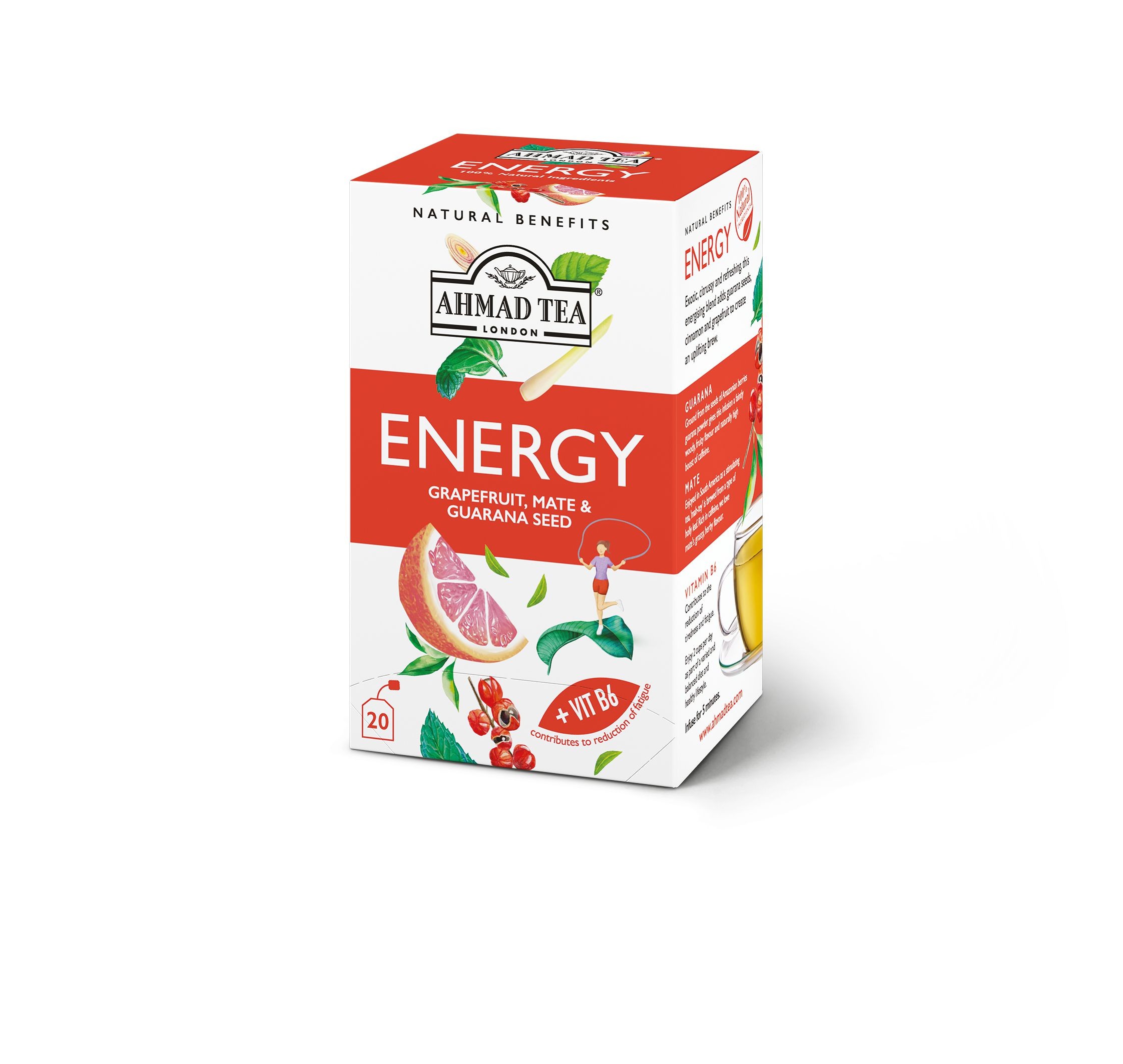 Ahmad Energy funkční čaj 20 x 1,5 g