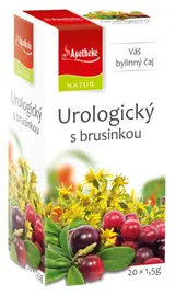 Apotheke Natur Urologický čaj s brusinkou 20 x 1,5 g