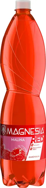 Magnesia Red Malina jemně perlivá 1,5 l