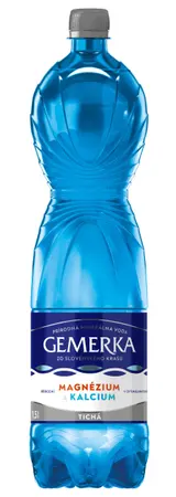 Gemerka Přírodní Minerální Voda neperlivá 1,5 l