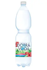 Dobrá Voda Neperlivá s příchutí malina 1,5 l