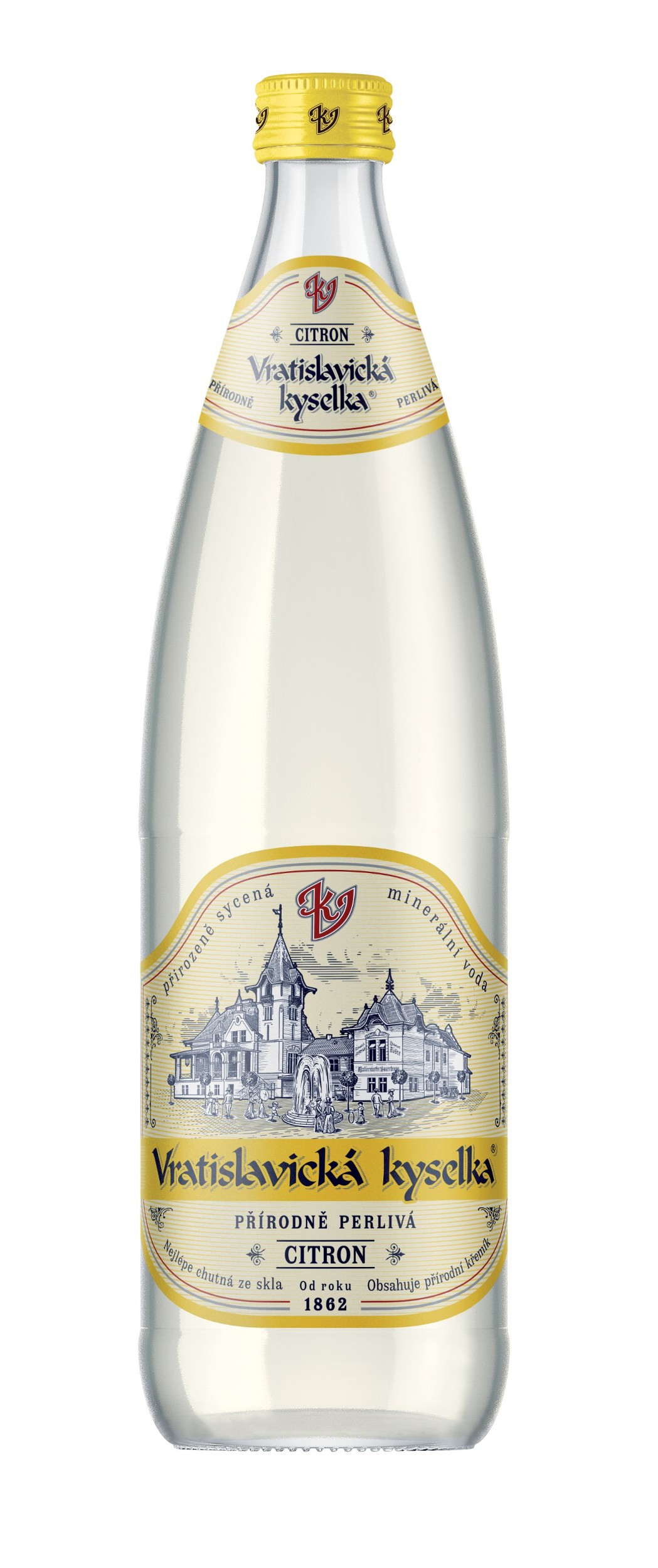 Vratislavická kyselka Citron 0,75 l