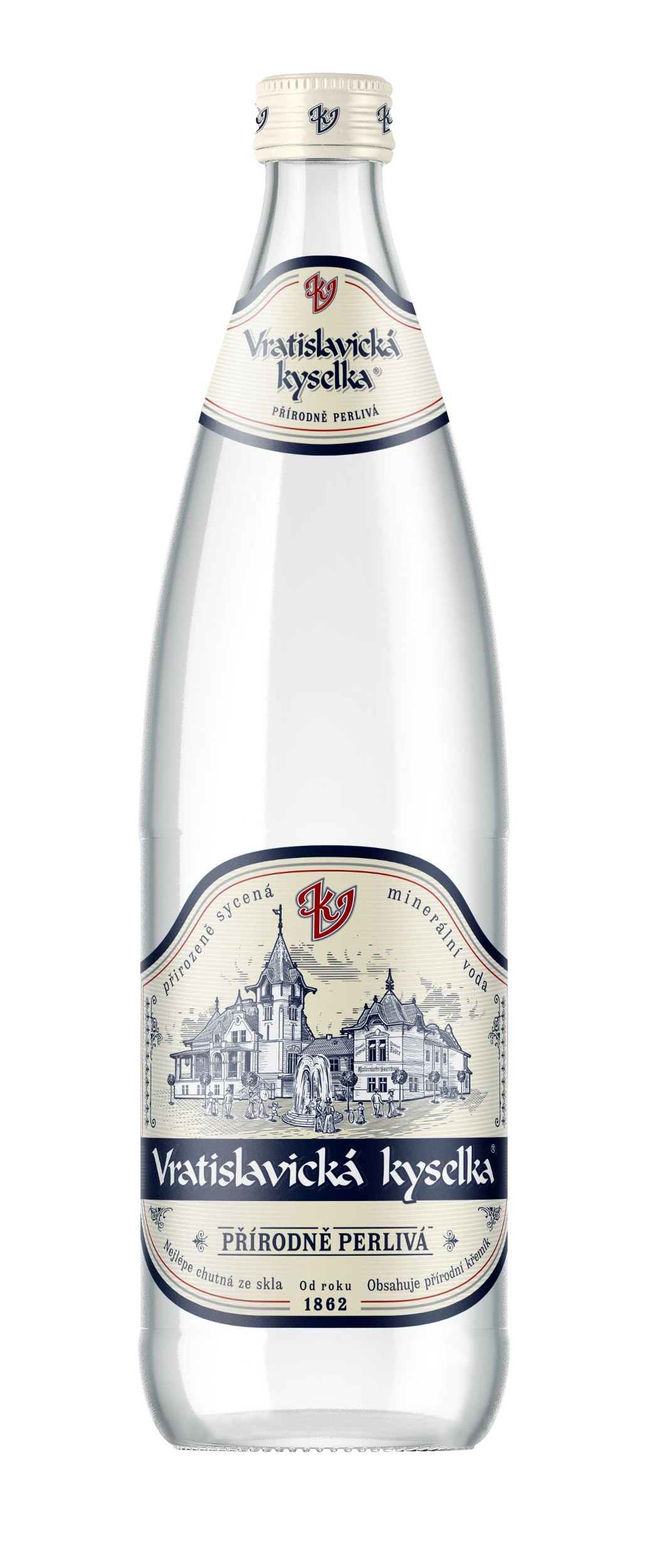 Vratislavická kyselka Přírodní 0,75 l