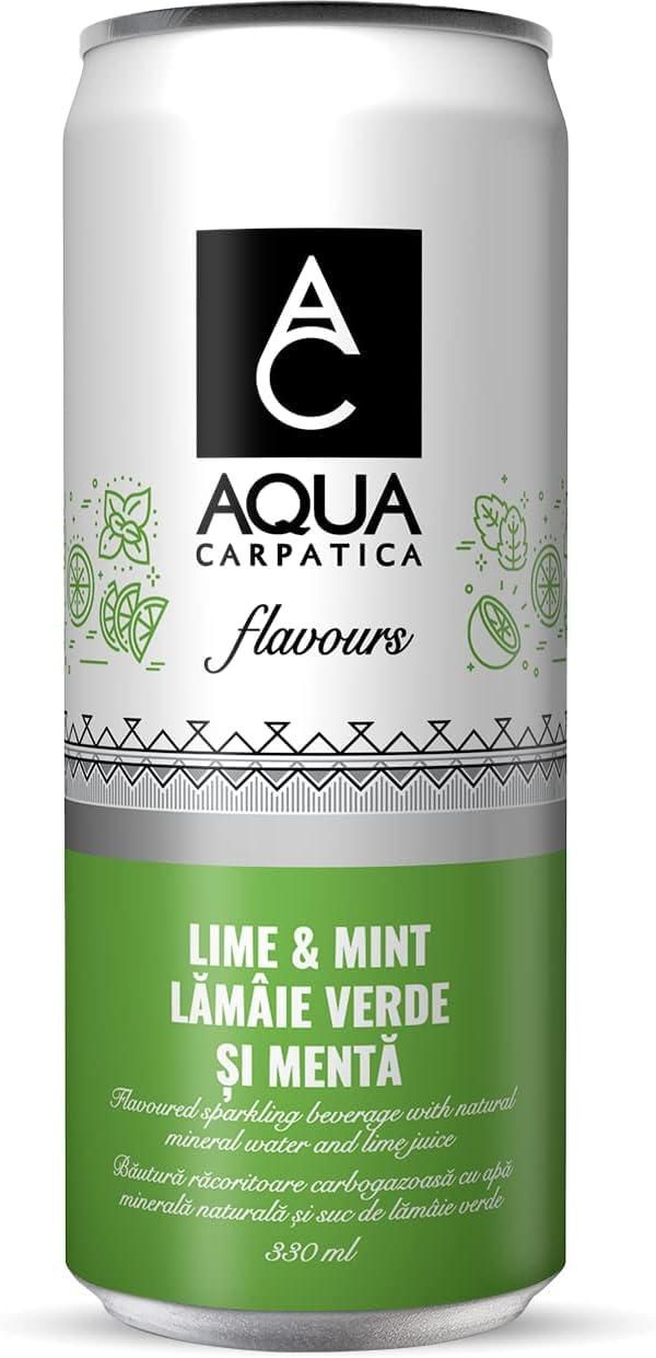 Aqua Carpatica limetka - máta 330ml