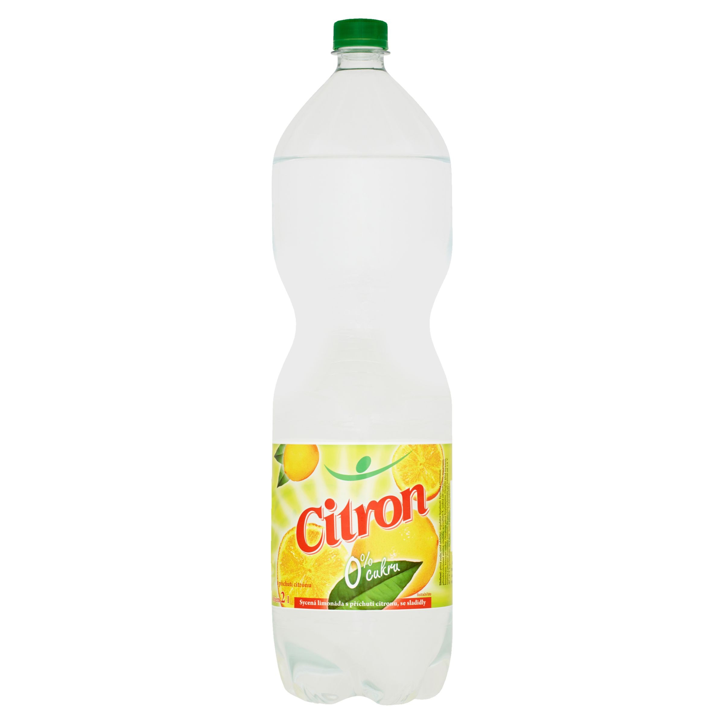 Sycená limonáda s příchutí citron se sladidly 2 l