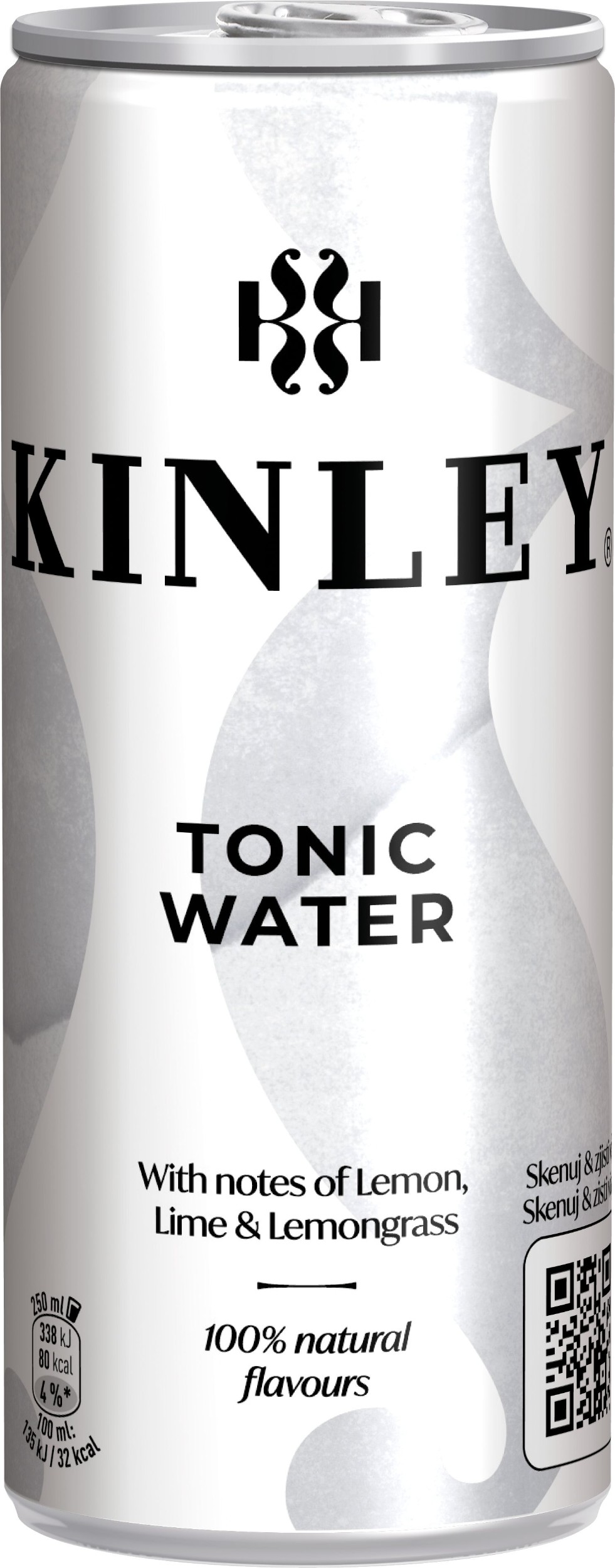 Kinley Tonic Water Plech 0,25l