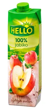 Hello Jablko 100% džus 1 l