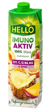Hello 100% Imuno Aktiv multivitamín 1 l