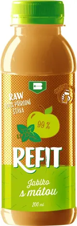 Refit Jablko, máta 200 ml