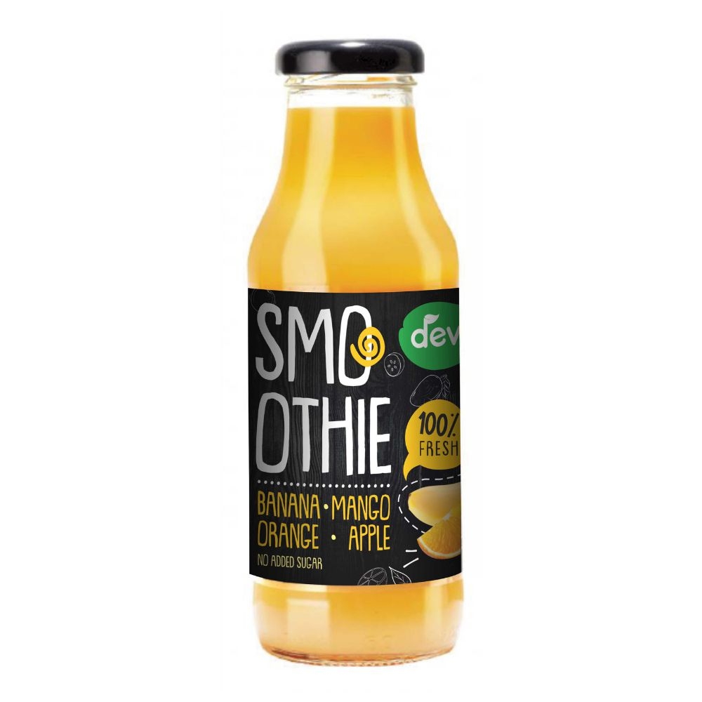 Deva Smoothie banán, mango, pomeranč, jablko 300ml