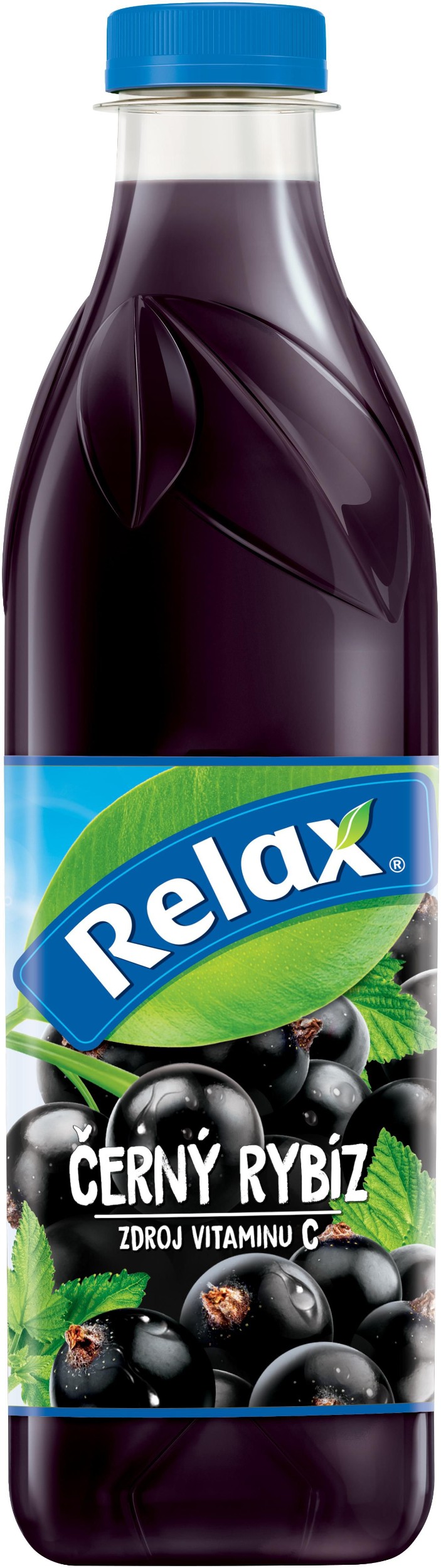 Relax černý rybíz 1l