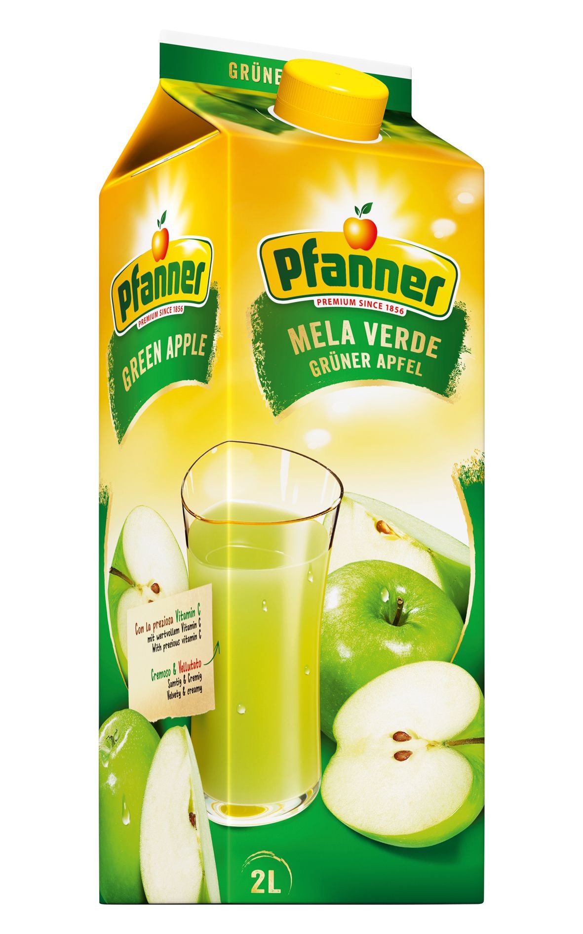 Pfanner Zelené jablko 40% 2L