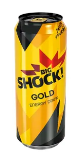 Big Shock! Gold energetický nápoj 0,5 l