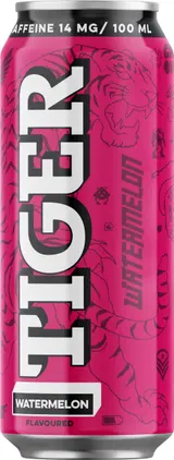 Tiger Light Caffeine Watermelon flavoured 0,5l plech