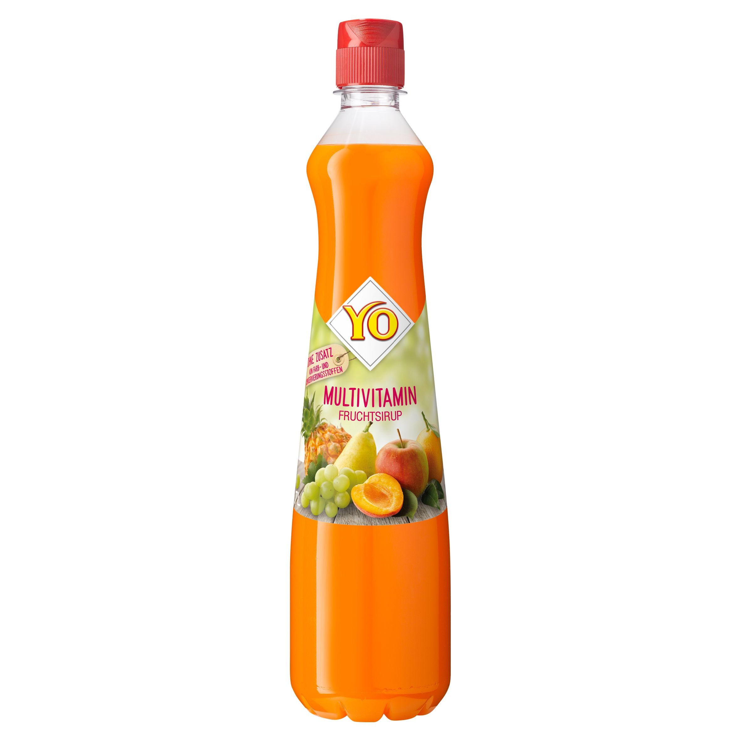 YO Multivitamínový sirup z více druhů ovoce 0,7 l