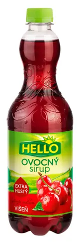 Hello Ovocný sirup višeň 0,7 l