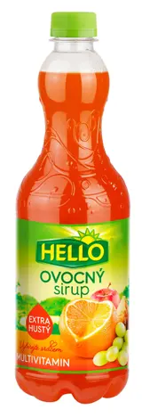 Hello Ovocný sirup multivitamin 0,7 l