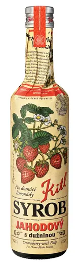 Kitl Syrob Jahodový s dužninou 500 ml