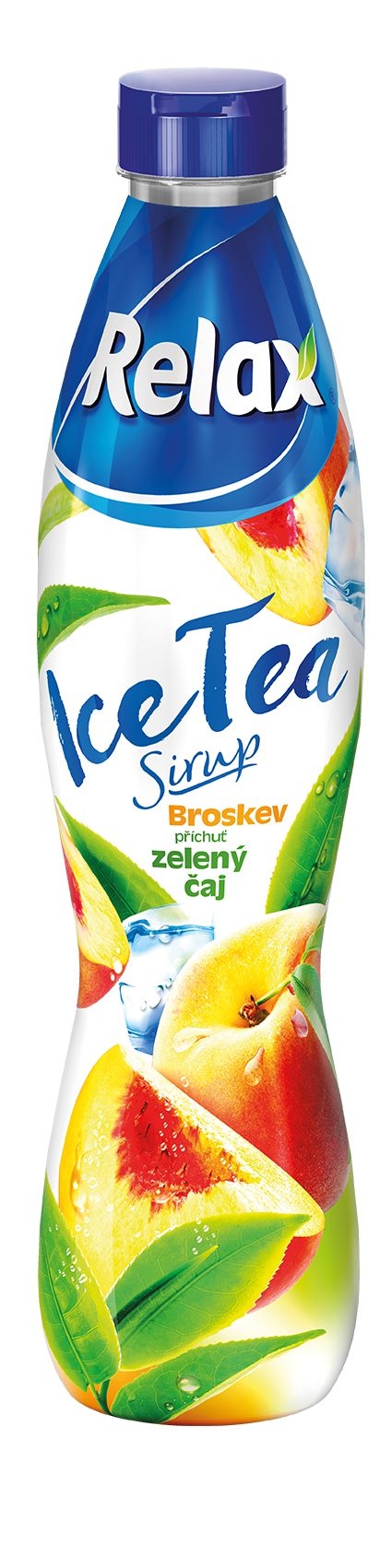 Relax Sirup Ice Tea Broskev & Zelený čaj 0,7l