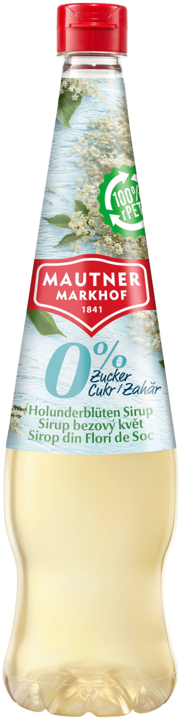 Mautner Markhof Sirup 0% cukr bezový květ 0,7 l