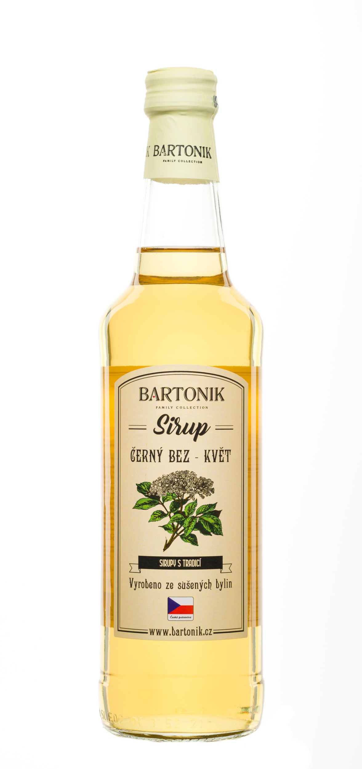 Bartonik Sirup černý bez - květ 0,5l